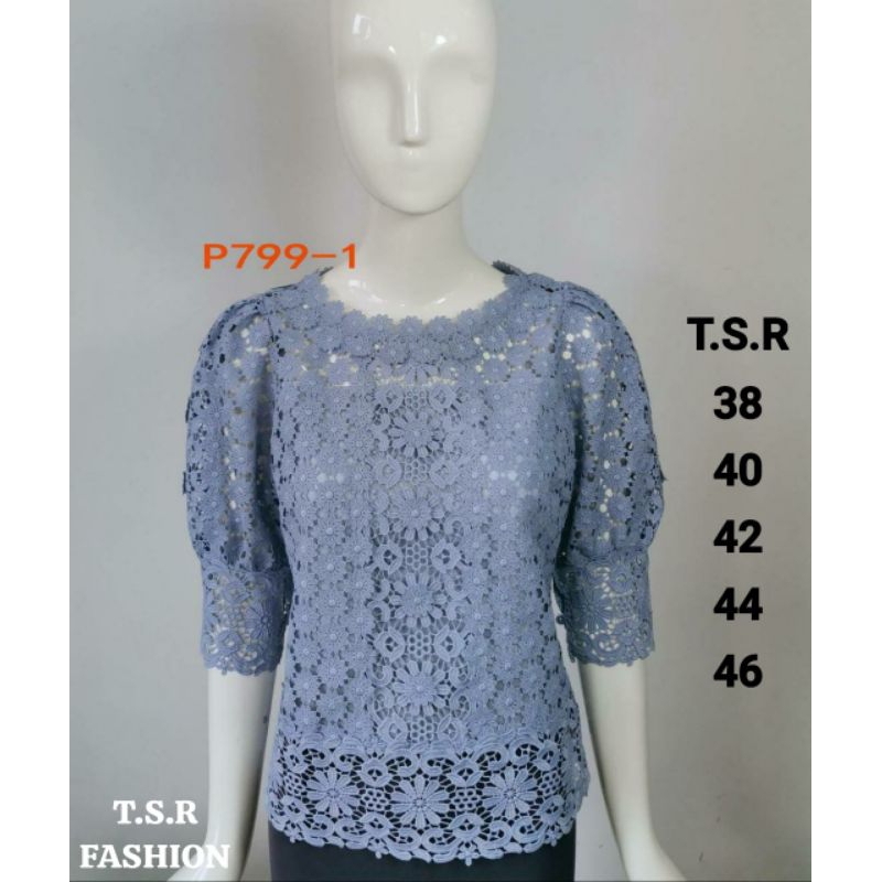 Atasan Blouse Pink Butik Import Original Bangkok