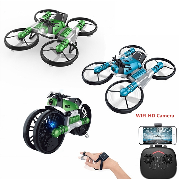 Mainan Multifungsi (Motorcycle – Drone) / Drone Camera Original / Mainan Terbang / Mini Drone