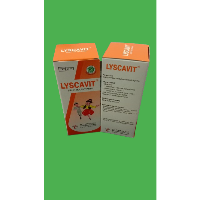 LYSCAVIT SIRUP 60ML MULTIVITAMIN