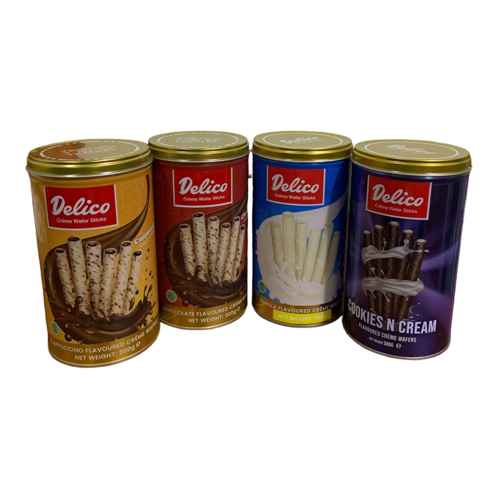 

Delico Wafer Creme Sticks 300 Gram