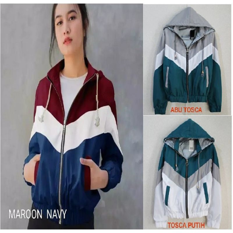 Jaket wanita Pedro ukuran jumbo XXL& XXXL