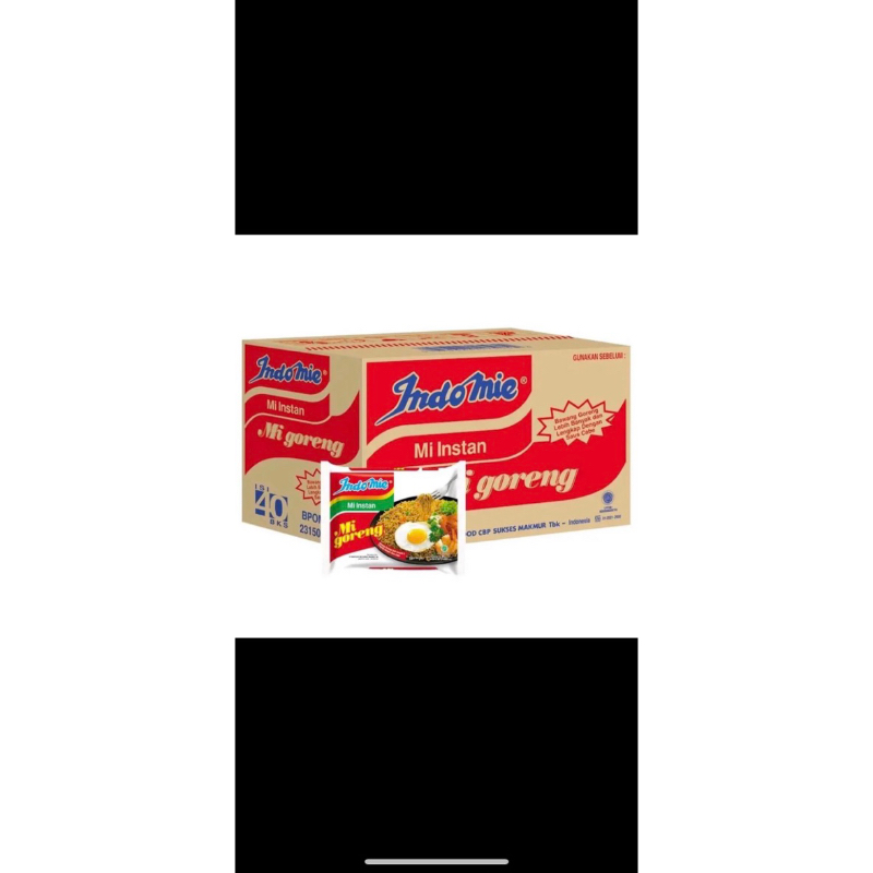 

Mie Indomie 1 Dus (40 pcs)