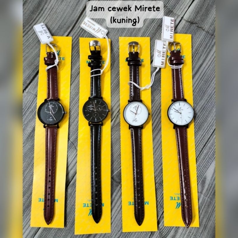 JAM TANGAN CEWEK WANITA ORIGINAL MIRETE