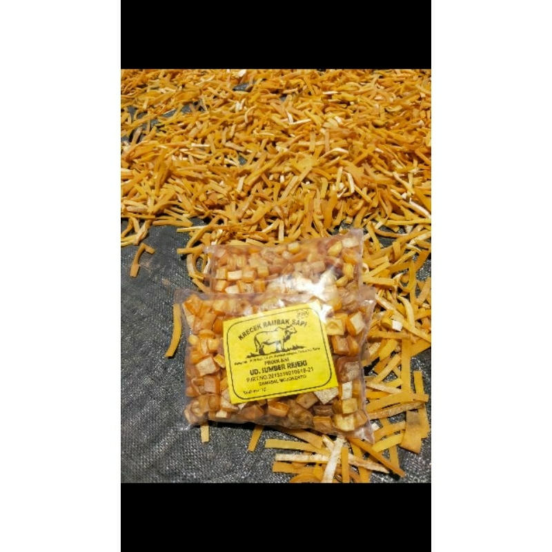 

KRECEK RAMBAK KULIT SAPI ASLI 500g 1/2kg