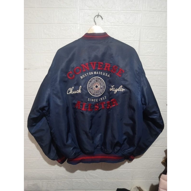 Converse All star chuck taylor Bomber Jacket vintage Navy