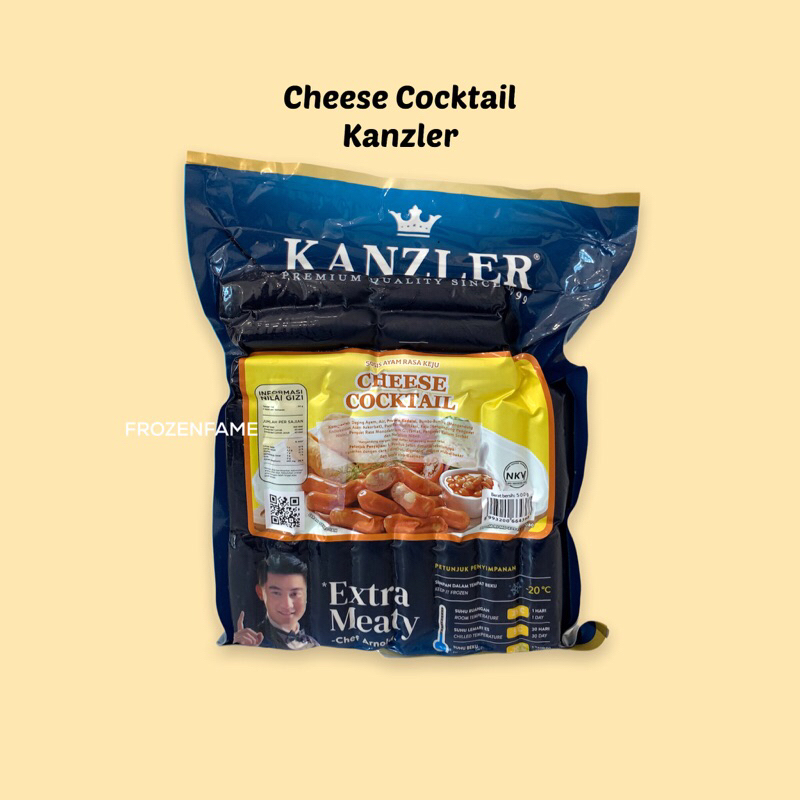 

kanzler sosis chese coktail 500g wajib ambil distore