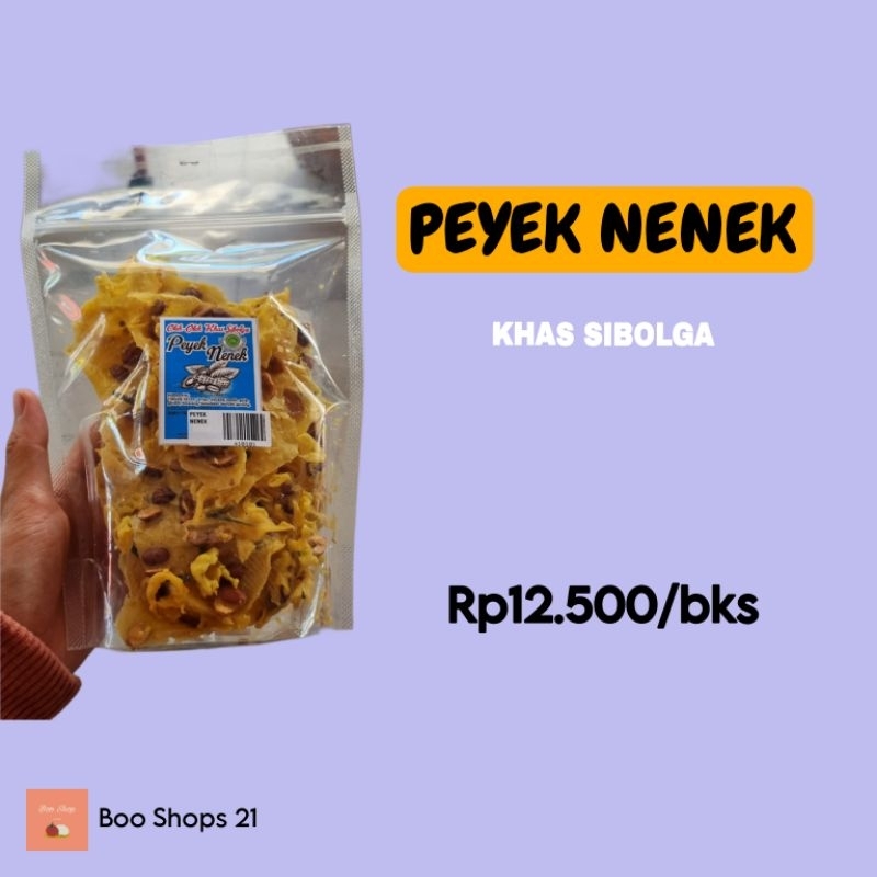 

PEYEK NENEK - Khas Daerah Sibolga