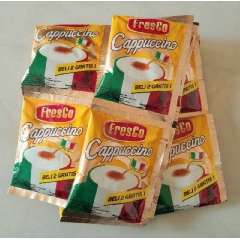 

Fresco Cappucino 24gram Renteng isi 15pcs