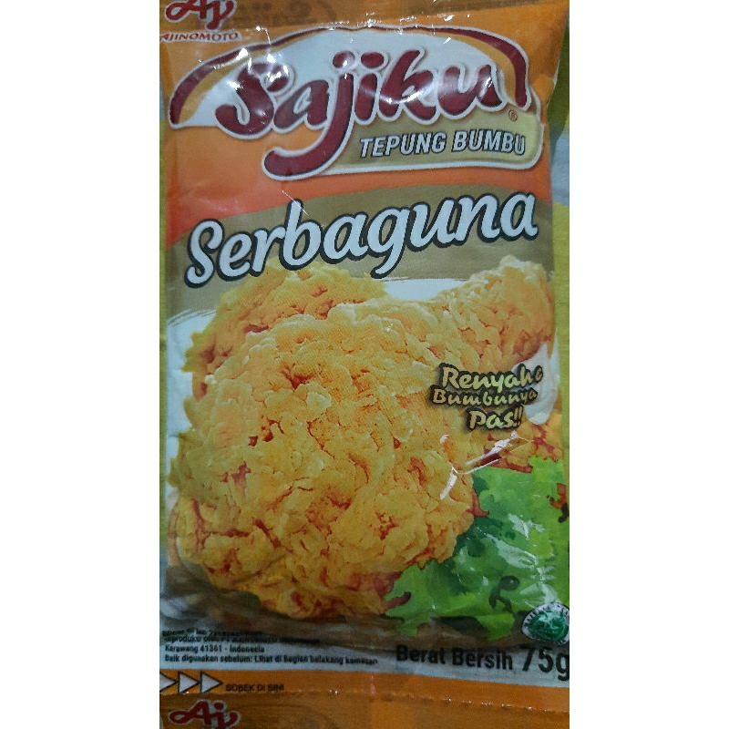 

Sajiku Tepung bumbu Serbaguna 1pcs