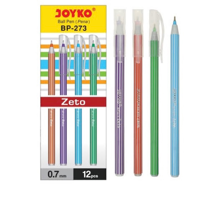 

Pen Zeto BP-273 Joyko (12Pcs)