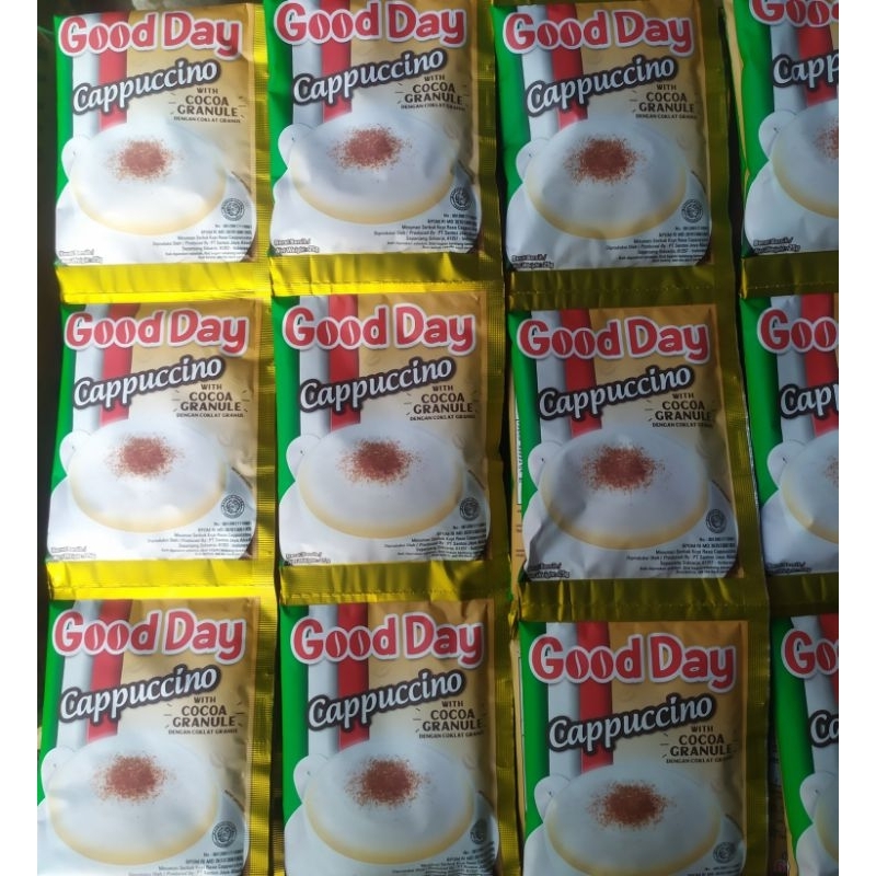 

Good Day Cappuccino Renceng 10 x 25 gr
