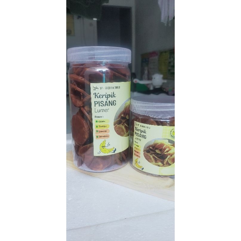 

Kripik Pisang Cokelat Lumer uk Large