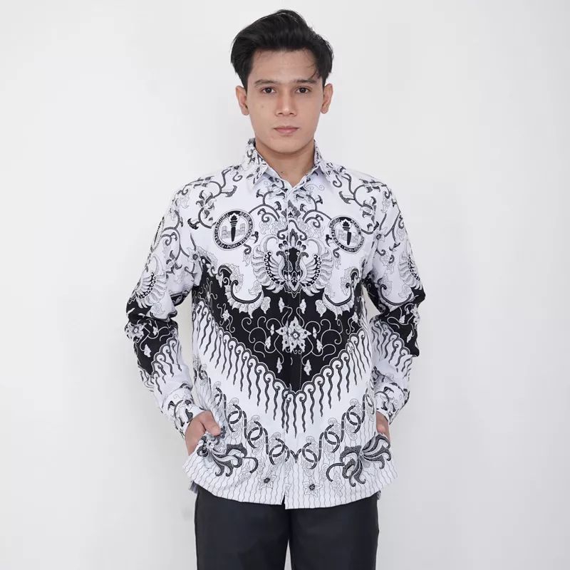 Seragam PGRI pria terbaru 2025 full furing bahan BSY seragam PGRI guru pria // seragam pgri terbaru 