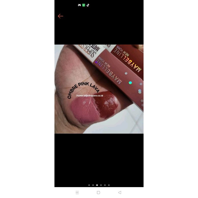 lipstik Maybelline kw