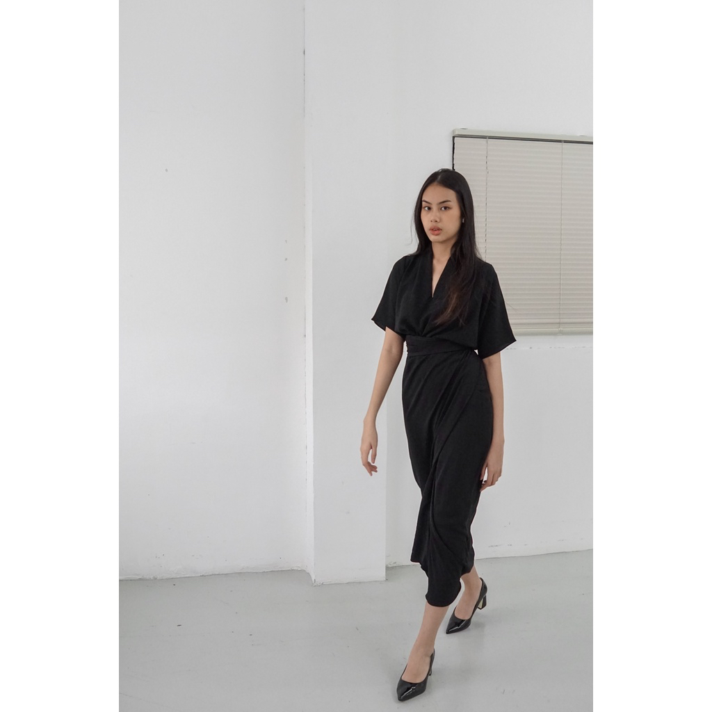 PRELOVED PAFON Moon Dress - Black