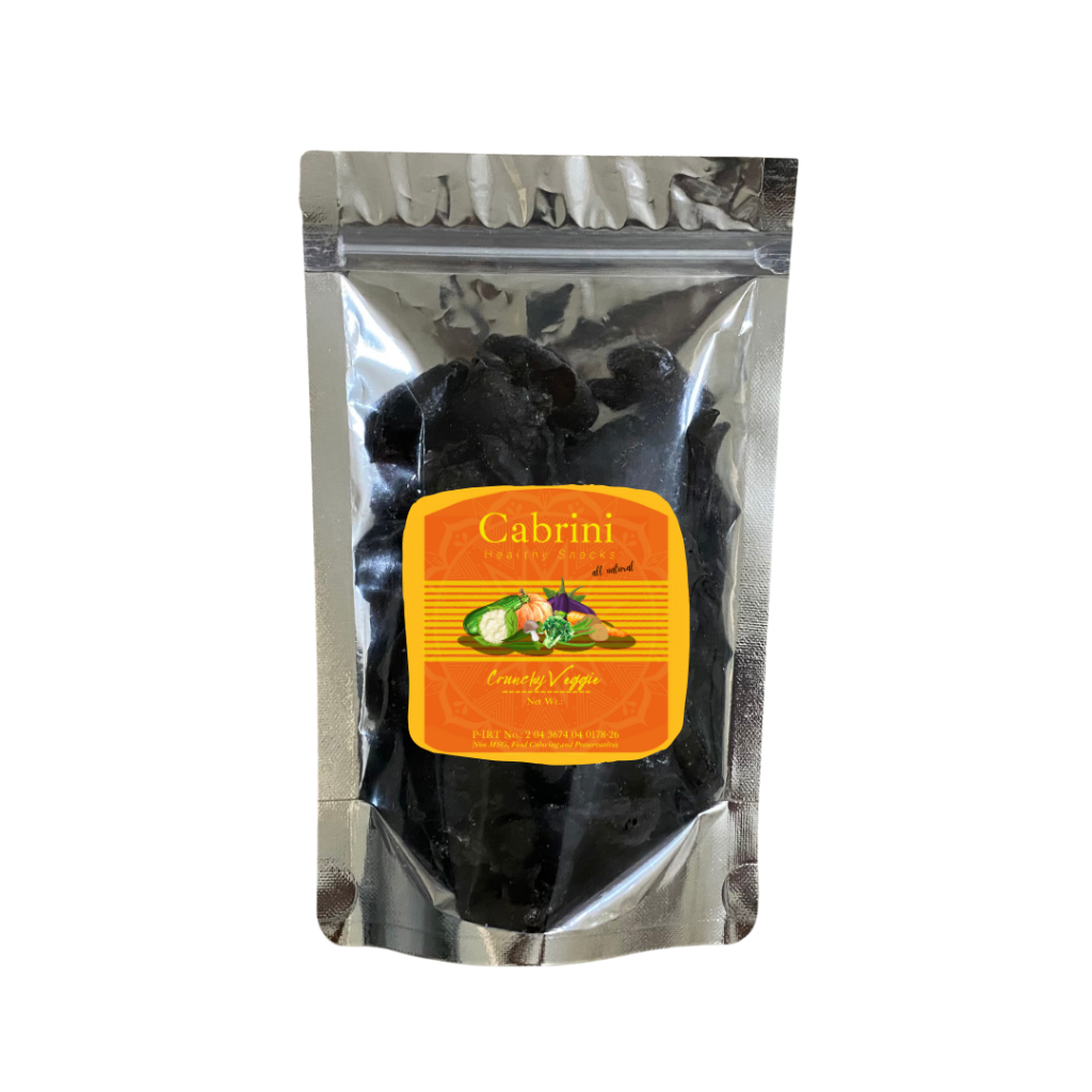 

Cabrini Healthy Snacks Wood Ear Mushroom Keripik Jamur Kuping 45gr