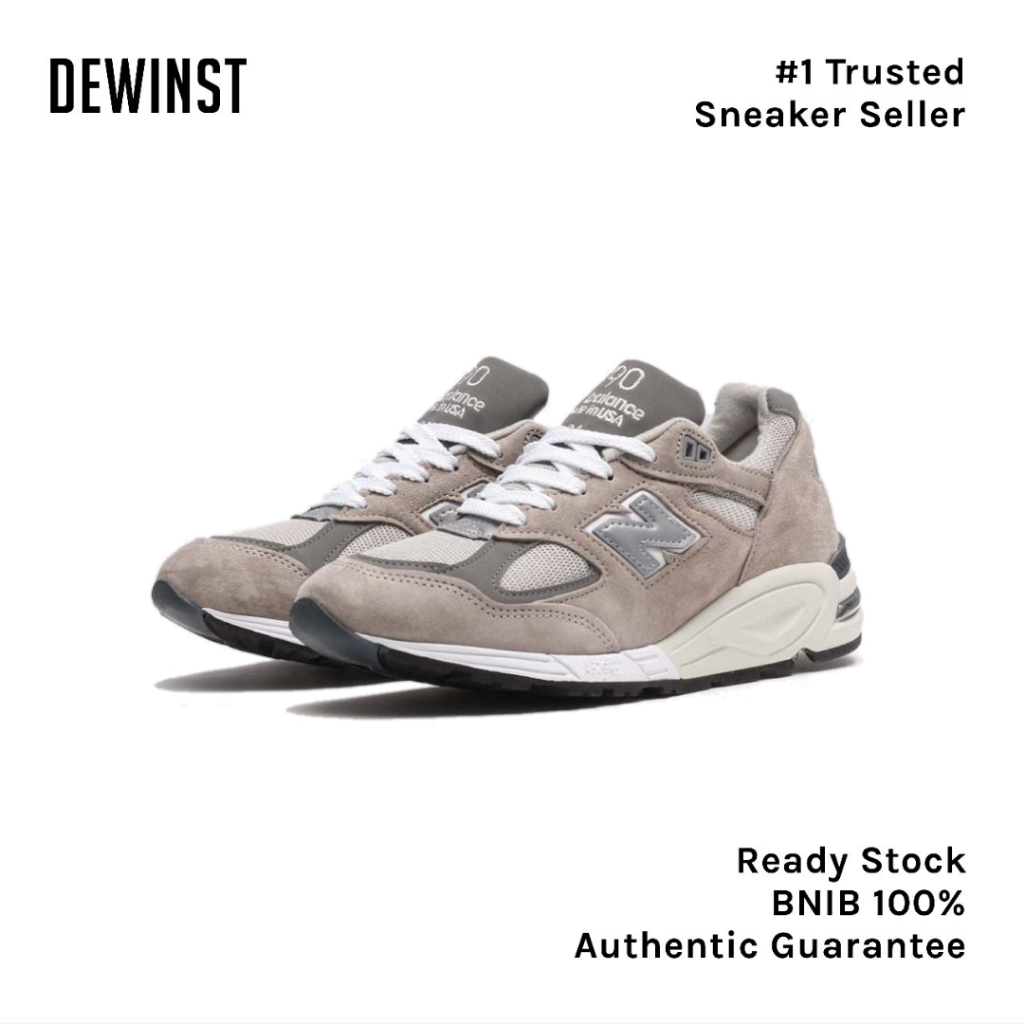 New Balance 990V2 MiUSA Grey