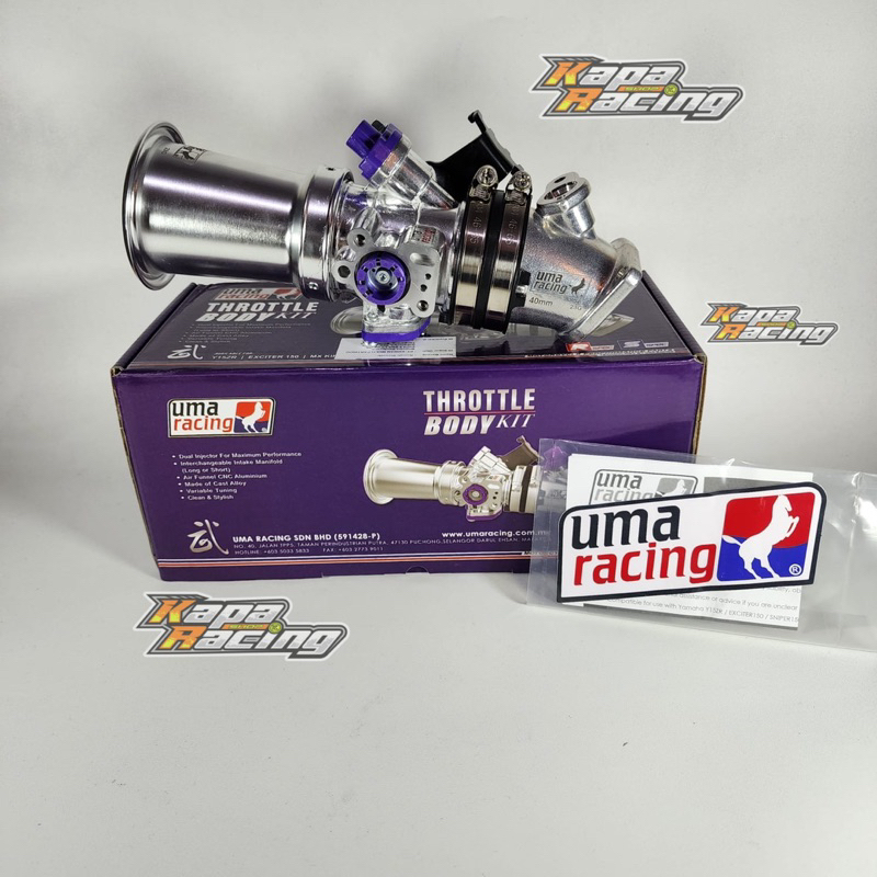 Throttle Body Mx King Y15ZR Uma Racing Plus Velocity TB Mx-King Uma Racing KAPA RACING