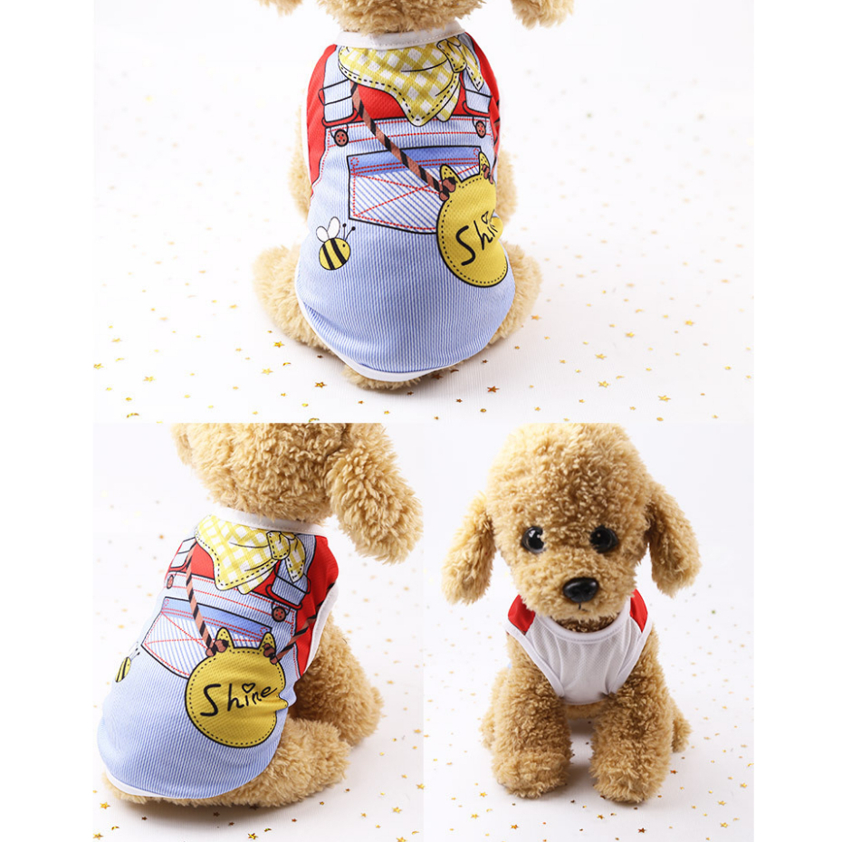 Baju Anjing Lucu Kecil Besar Poodle Jantan Betina Korea Medan