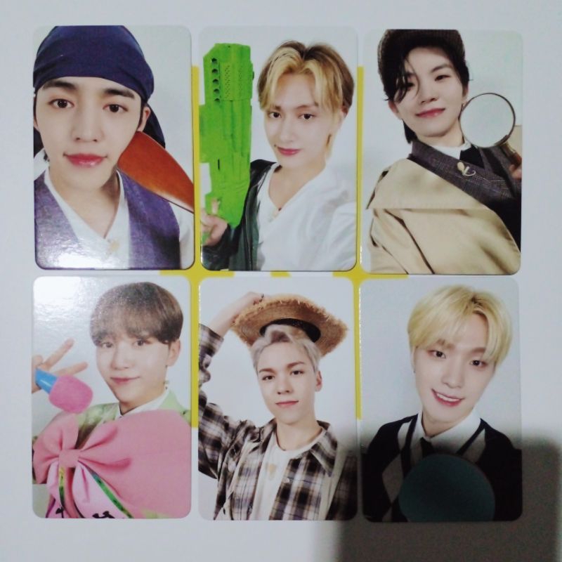 [READY] PC Photocard Going Magazine vol.2 Gomagz Seventeen Scoups Jun Woozi Seungkwan Vernon Dino
