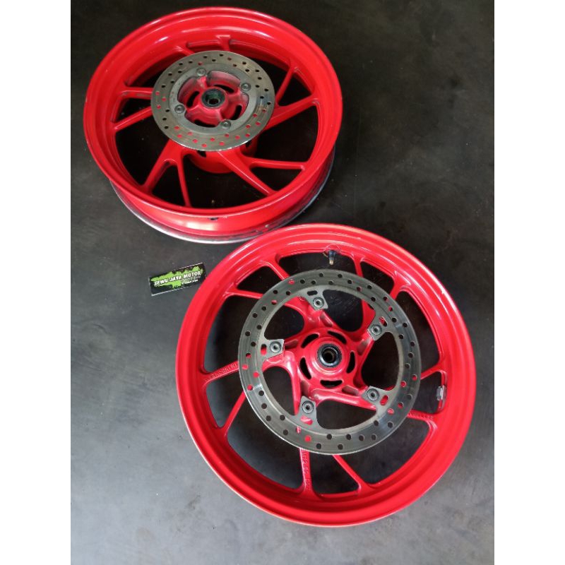 velg veleg pelek roda racing ring honda cb150r se cb 150 r cbr red