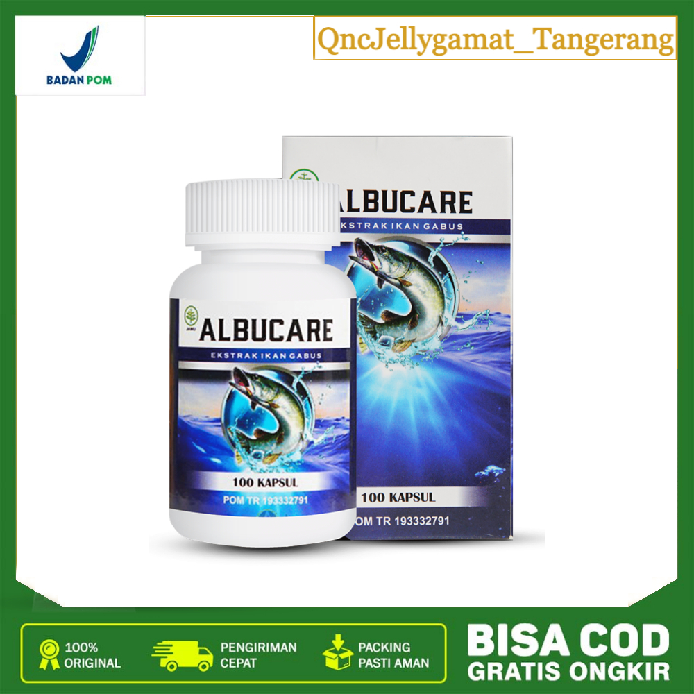 Albucare Kapsul Herbal Ekstrak Ikan Gabus Dengan Kaya Albumin Tinggi Akan Protein Membantu Mengobati