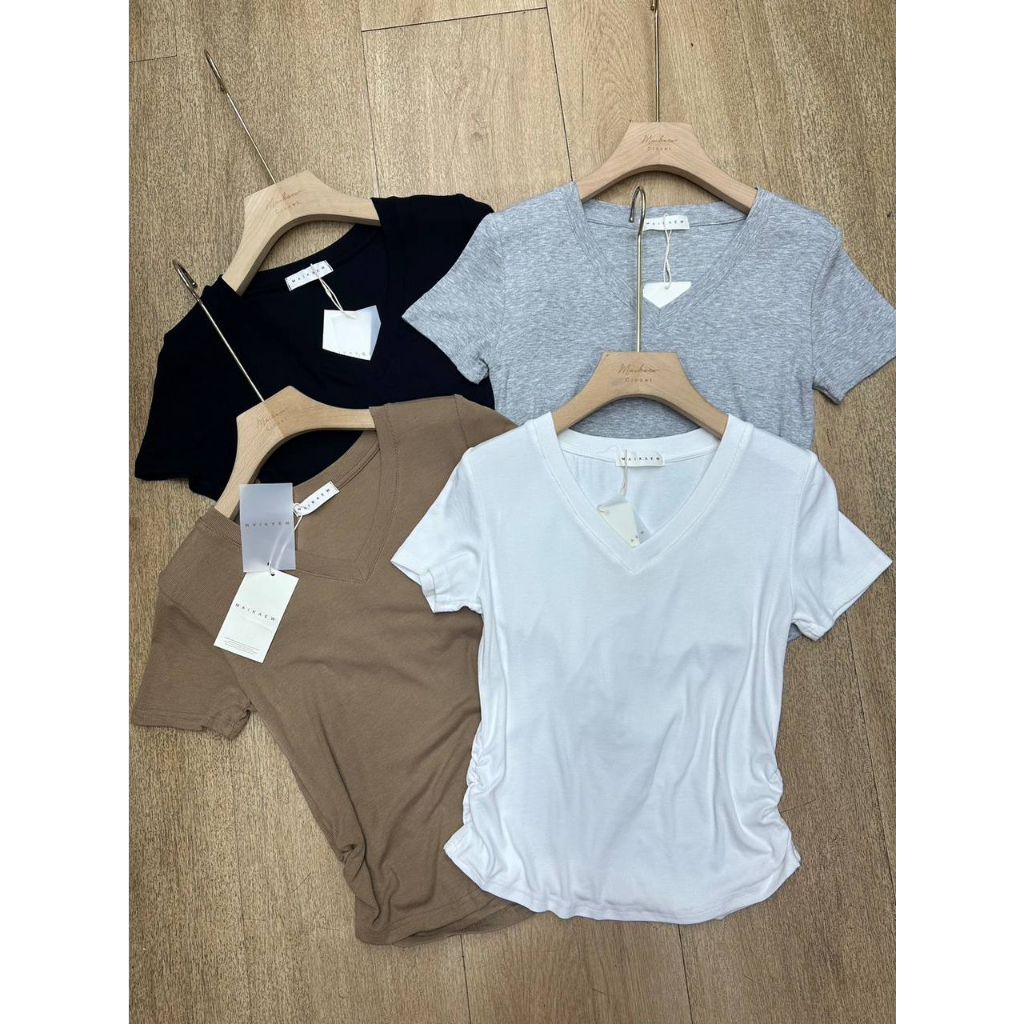 Blouse / Kaos Polos Wanita Import Bangkok