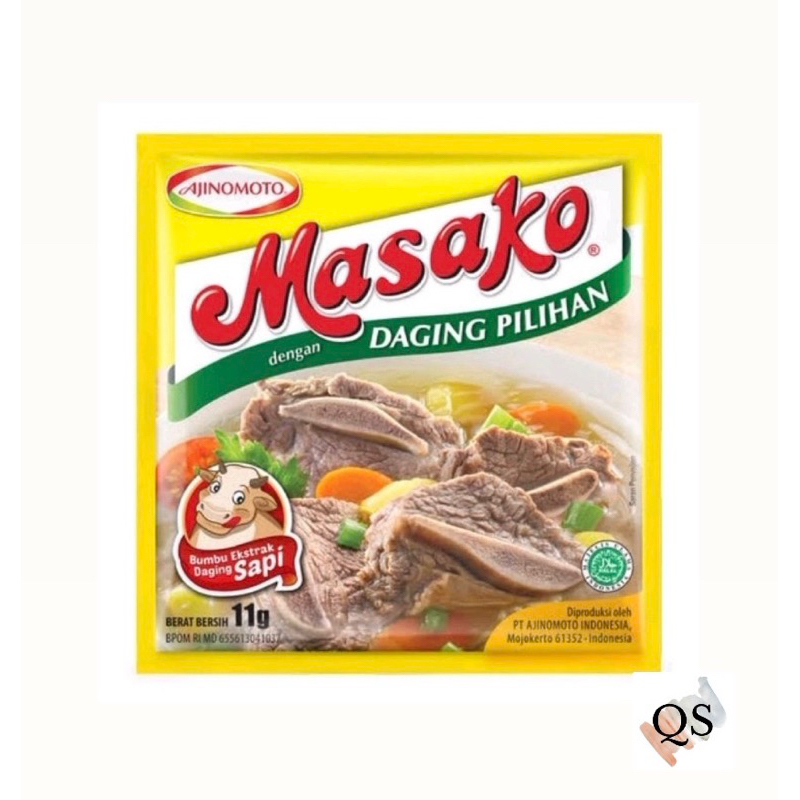 

Masako Bumbu Masak Rasa Daging Sapi 1 Renceng 10pcs