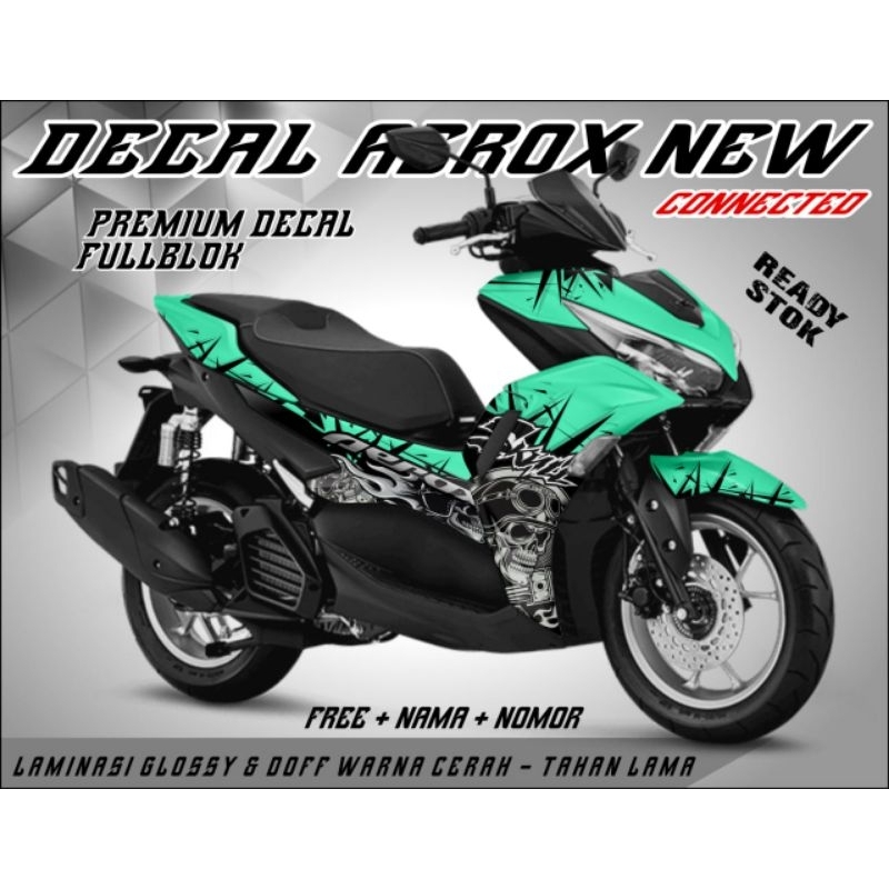 Striping aerox new decal aerox 155 full body stiker motor aerox