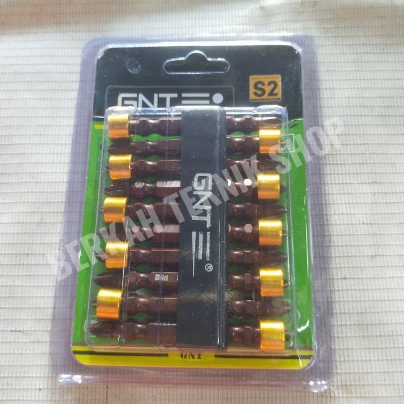 MATA OBENG BOR GYPSUM RING MAGNET + / +  baja ringan gypsum sekrup ruping obeng angin