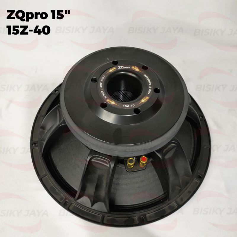 Speaker 15 inch ZQpro 15Z-40 Original Zqpro 15 z-40 speaker komponen 15 inch ZQ Pro 15z40 ZQPRO 15z4