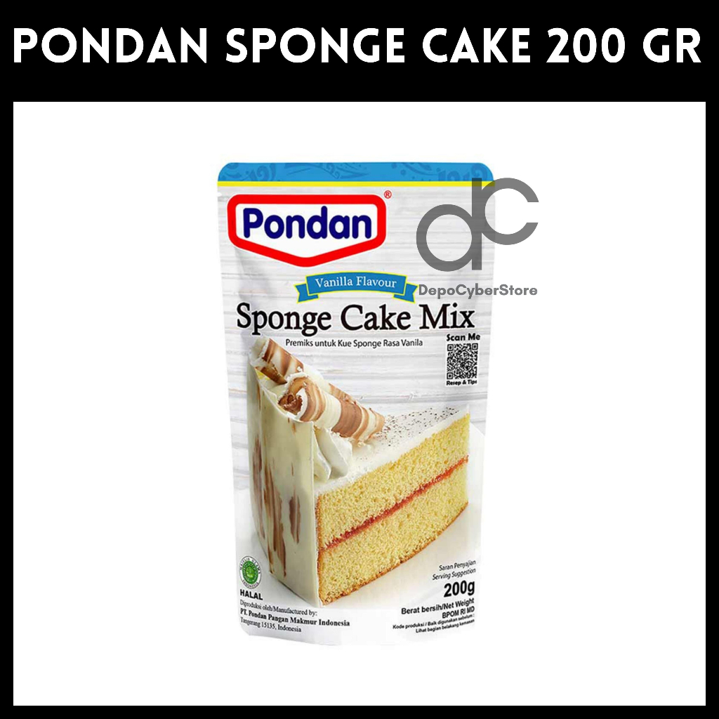 

PONDAN SPONGE CAKE 200 GRAM ALL VARIANTS