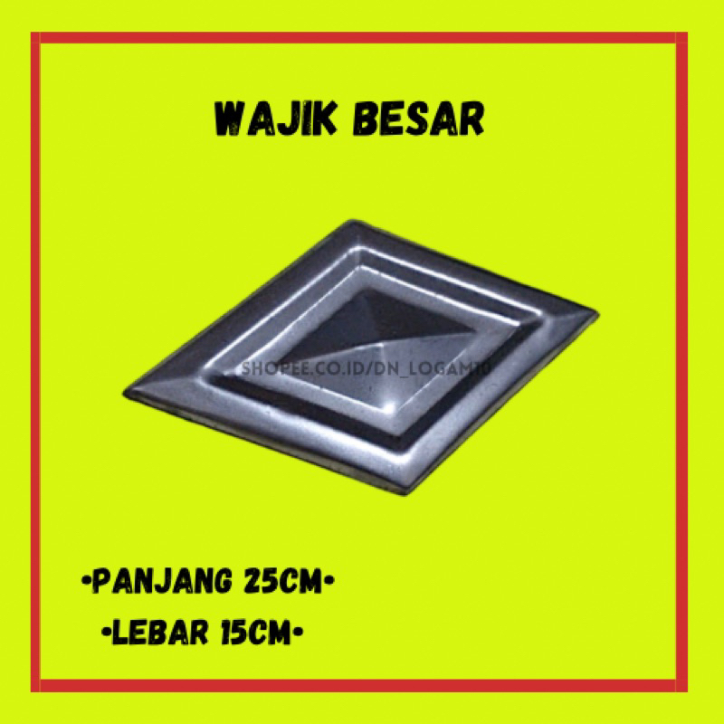 WAJIK BESAR ORNAMEN AKSESORIS PAGAR