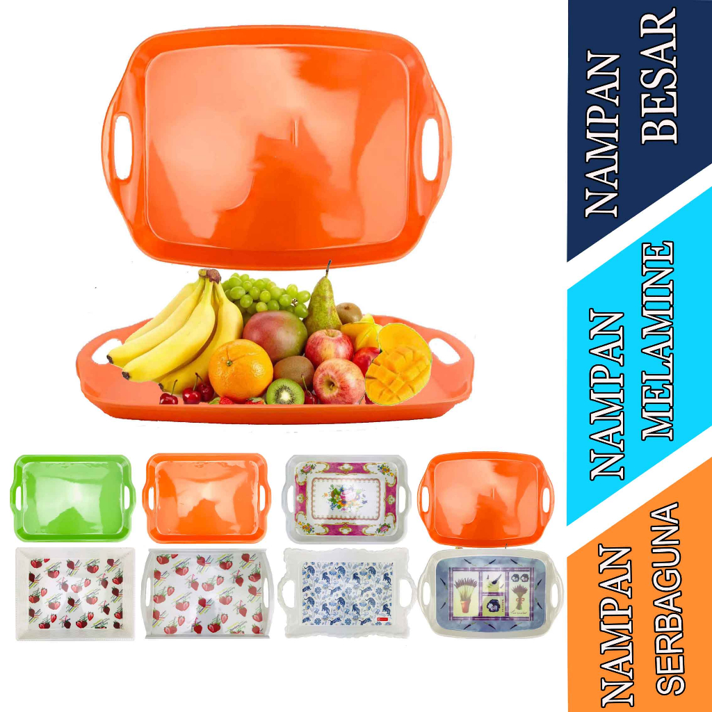 Nampan Melamin - Meishing Nampan - Nampan Persegi