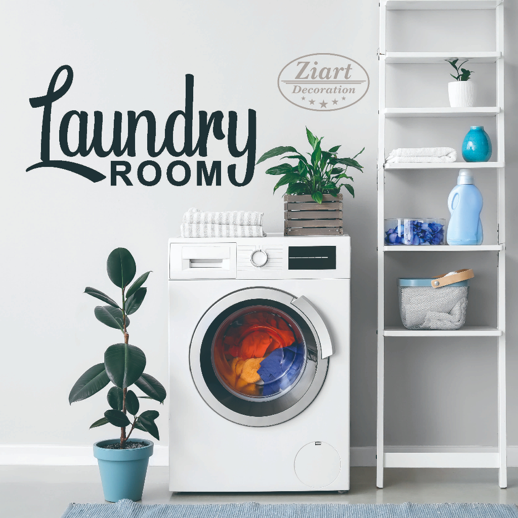 Acrylic Letter Huruf Timbul Laundry Room