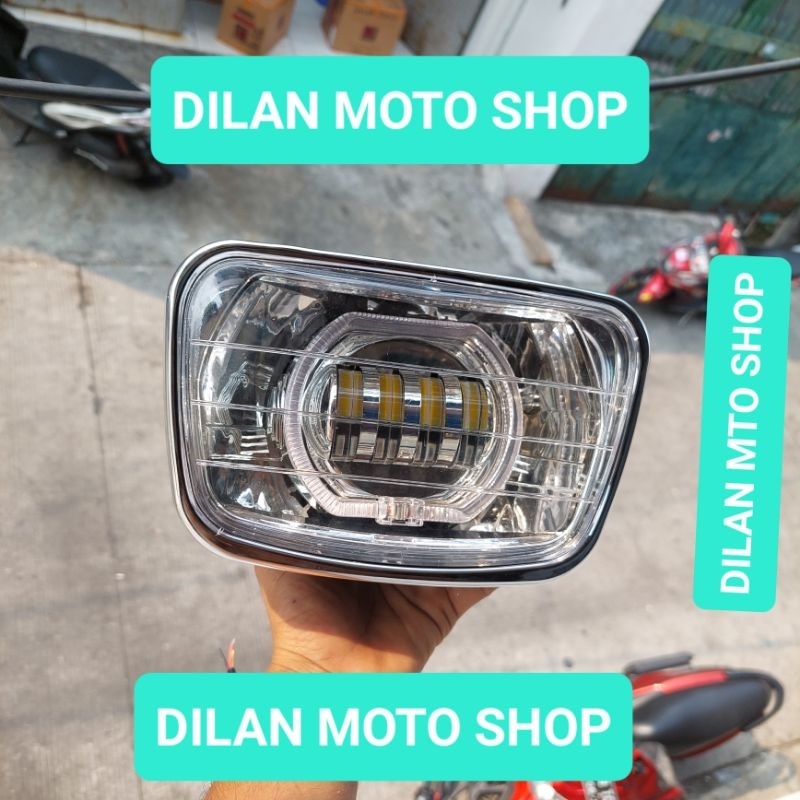 Lampu led bilet 2 warna Fuul Set Lampu bilet Rx king new Oval Semi Bilet  Bilet Rx King new Rx lama