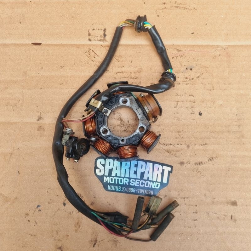 Spull spul assy kelistrikan pengapian scorpio z new old lama robot 5BP