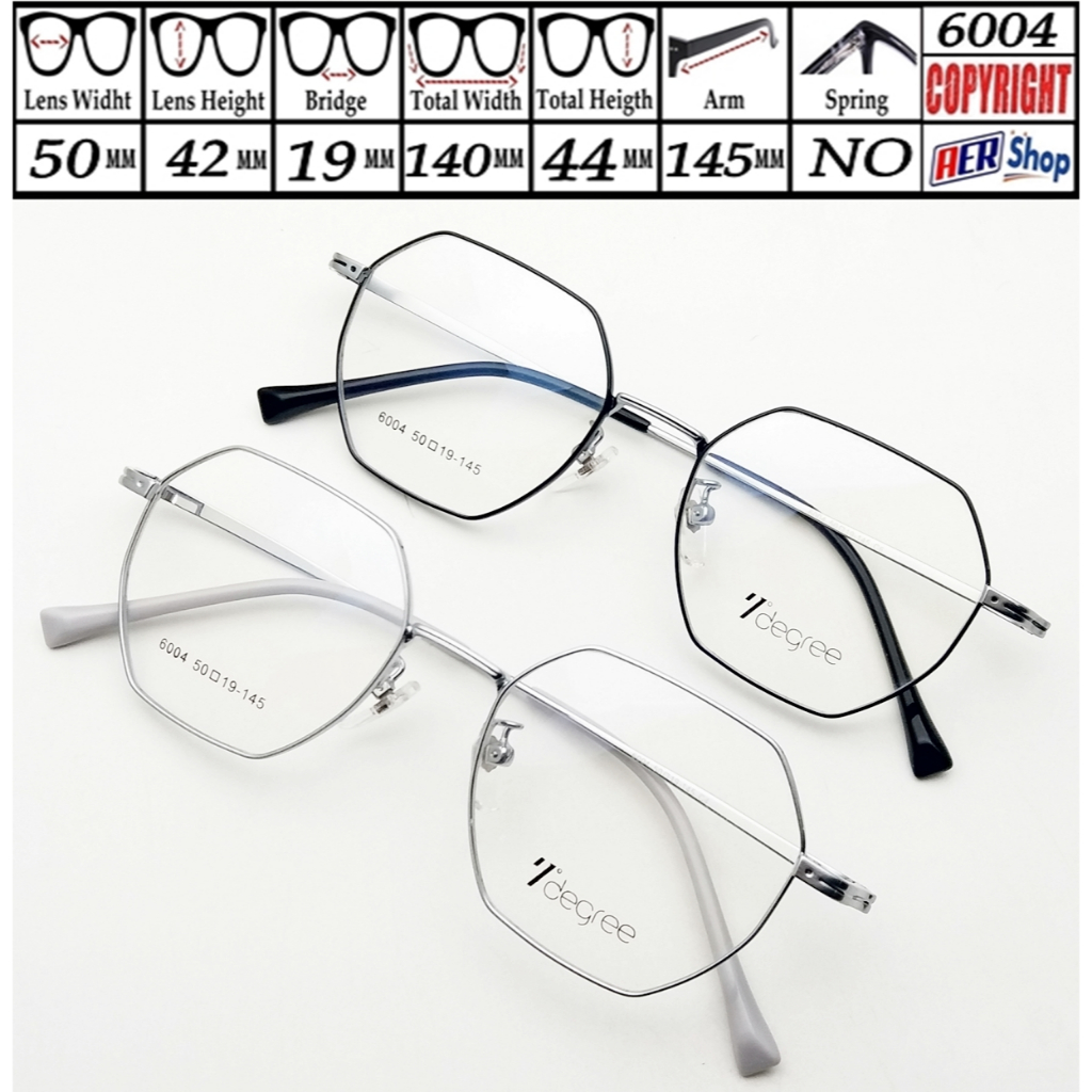 kacamata minus ORIGINAL 7 DEGREE kacamata new trendy seven degree