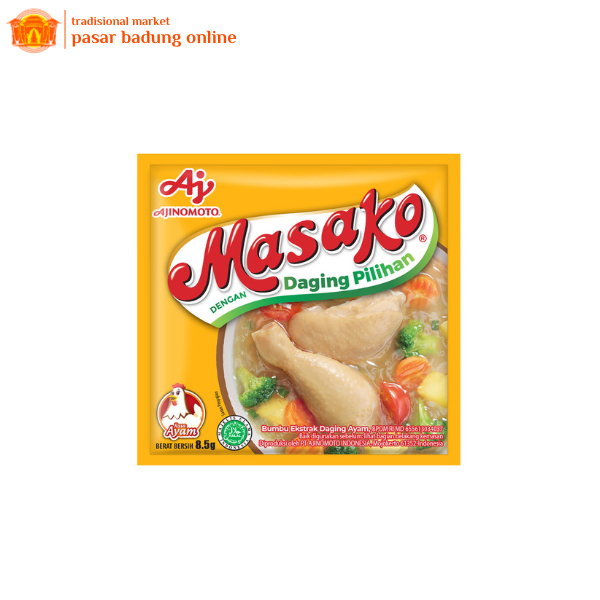 

Masako Ayam Sachet 8.5gr 12pcs