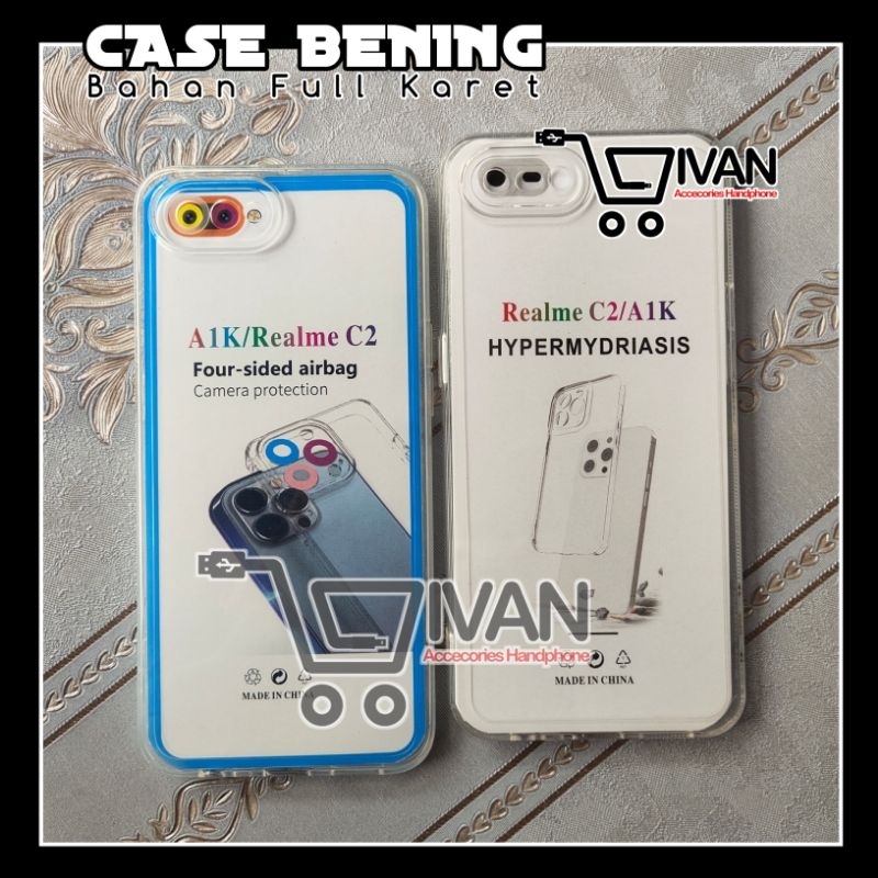CASE BENING TRANSPARAN AIRBAG OPPO A1K