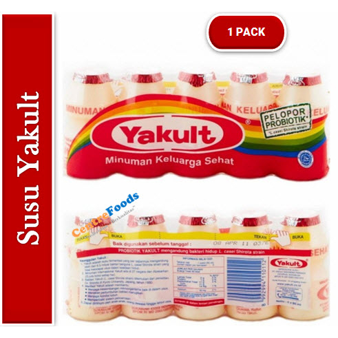 

Susu Yakult - Susu Yogurt Fermentasi | Isi 5 Pcs [ Harga Per PACK ]