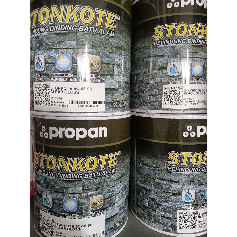 Propan Stonkote Cat Vernis Pelapis Batu Alam