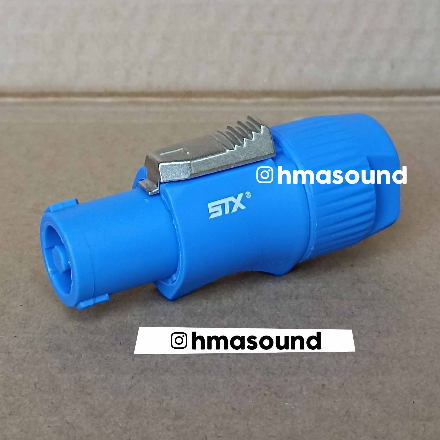 Jack Jeck Jek Speakon Spikon STX Biru JSB