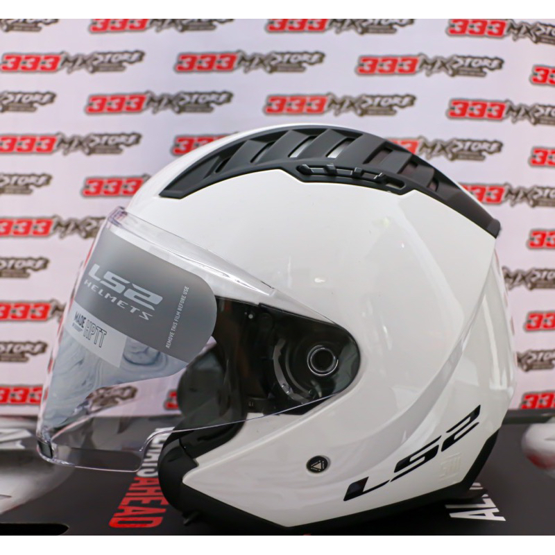 HELM LS2 OF600 COPTER SOLID WHITE HELMET LS2 OF600 COPTER ORIGINAL