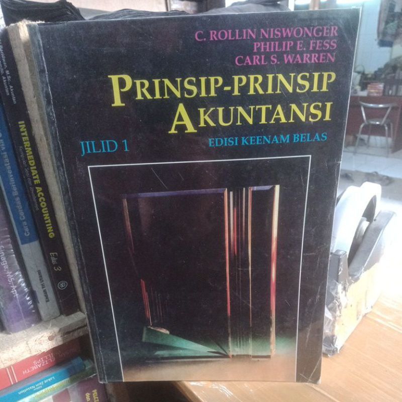 prinsip prinsip akuntansi niswonger (buku bekas original)