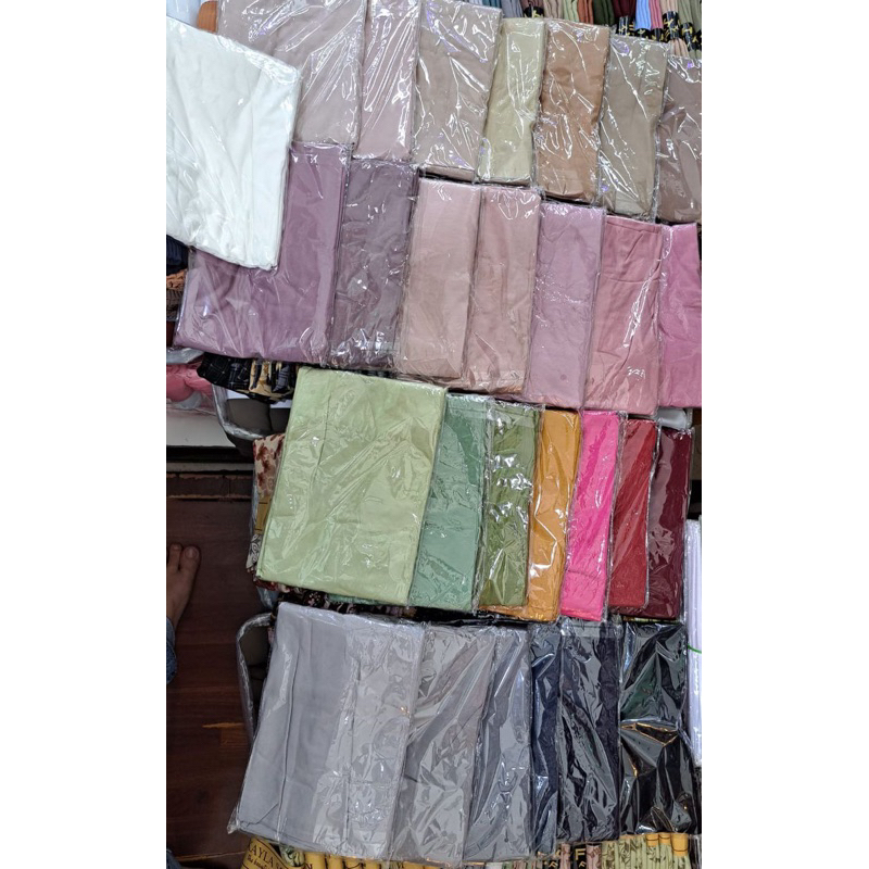 pashmina kaos dan inner