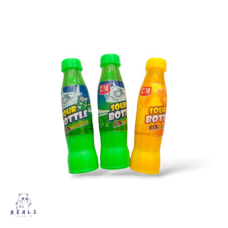 

Sour Bottle Permen Jeli Bentuk stik