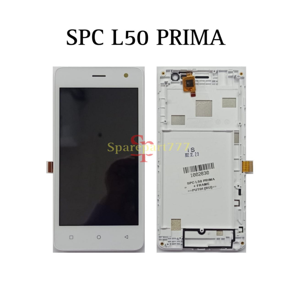 LCD Touchscreen Fullset + Frame SPC L50 Prima