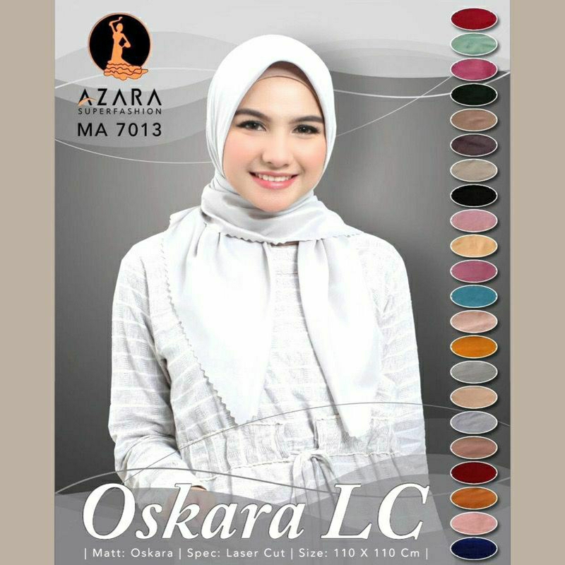 segi empat polos voal oskara LC laser cut azara superfashion