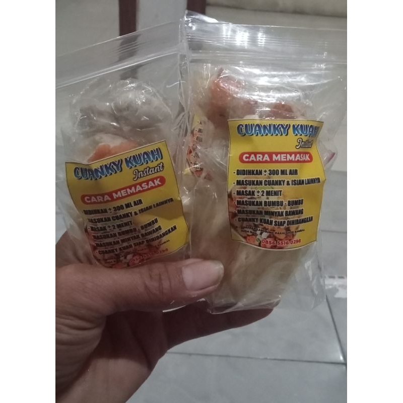 

Cuanky kuah cuanky instan seblak instan